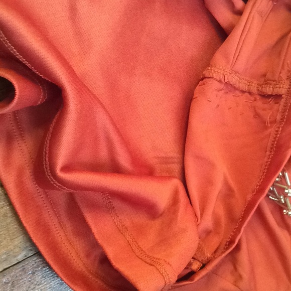 Nikibiki orange beaded tube dress. - Picture 6 of 8